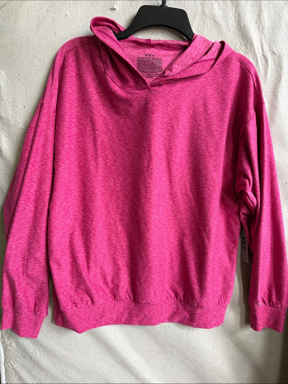 VSX Hot Pink Hooded Pullover Sweater